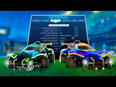 The settings I used to learn Freestyling in Rocket League