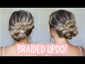 HOW TO: BRAIDED FISHTAIL UPDO