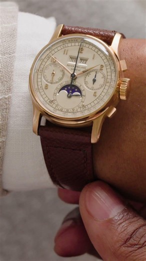 The Best-Preserved Pink Gold 1518 Ever Surfaced — Patek Philippe Ref. 1518 #phillipswatches