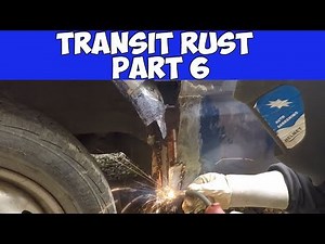 Part 6 Rusty Ford Transit Mk6 Rear Wheel Arch Patch