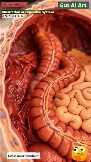 Digestive System Animation | Gut AI Art | 41