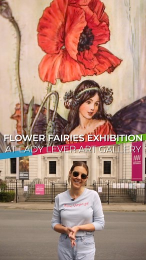 Gem is at Lady Lever Art Gallery to find out more about the enchanting Flower Fairies exhibition, which you can check out right now. ✨🧚 #FlowerFairies #PortSunlight #Art #Wirral #LadyLever | The Guide Liverpool