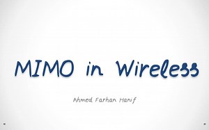 无线通信中的MIMO