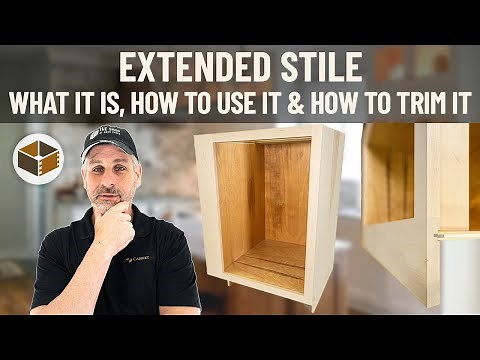 Extended Stile - What It Is, Why You Need It, & How to Trim It | RTA Cabinet Options