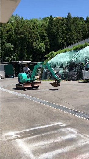 中古ユンボ に乗ってみた IHI 建機 30JX ミニ油圧ショベル②(ミニユンボ/ミニショベル) 激安中古建設機械