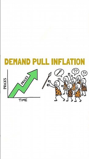 Inflation Explained by Cavemen #animation #finance