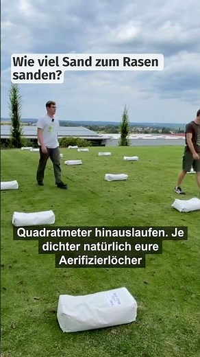 How much sand do you need for top dressing your lawn? 👍 #foryou #grass #lawn #sand #lawnsand #top...