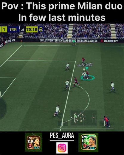 This duo is 💥 Crazy Zalatan And Rui costa in last few minutes #efootball #ibrahimovic #ruicosta #football #efootballmobile #viralreels❤️ #gaming #gamer | Akash Laha