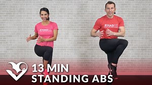 We're coming at you with a BRAND NEW standing abs workout! You'll engage more muscles at once, improve your postural support, and burn more calories than most traditional floor exercises 🙌❤️ Follow along 👉 http://bit.ly/2QpXaEk Get the FREE app: iPhone / iPad 📲 https://apple.co/2Qr1buC Android 📲 http://bit.ly/2KIIjC2 | HASfit