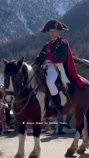 Napoleon riding Horse | Saint Rhémy en Bosses Italy