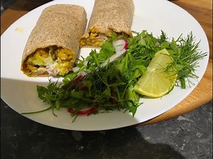 How to Make Chicken Wraps | Simple Chicken Wrap Recipe