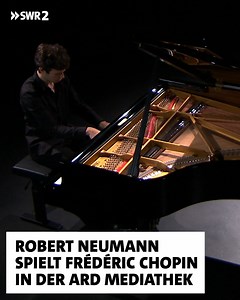 31 reactions | Robert Neumann wurde u. a. für seine Chopin-Einspielungen mit dem Opus Klassik 2021 als "Nachwuchskünstler des Jahres" ausgezeichnet. Mit den den Etüden op. 25 von Frédéric Chopin die Nummern 5, 7, 9 und 10 ist er jetzt in der ARD Mediathek zu hören. https://1.ard.de/Robert_Neumann_spielt_Chopin #SWR2NewTalent #piano #chopin #chopinetude #klassischemusik #opus #ardmediathek | SWR Kultur | Facebook