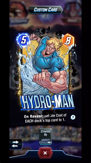 HYDRO-MAN ANIMATION!!!! in Marvel Snap