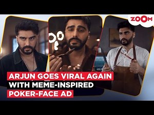 Arjun Kapoor MOCKS viral meme with POKER face in HILARIOUS Ad; fans say ‘Meme Se Paisa Kama Gaya’