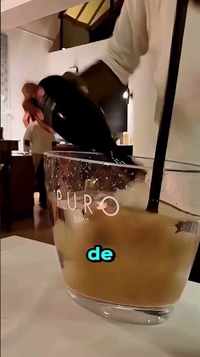 What is this weird foam? 🤔 🍾