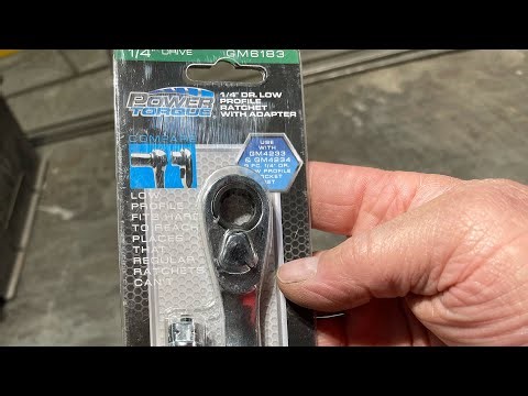 Power Torque Oreilleys 1/4” drive Go Through Ratchet
