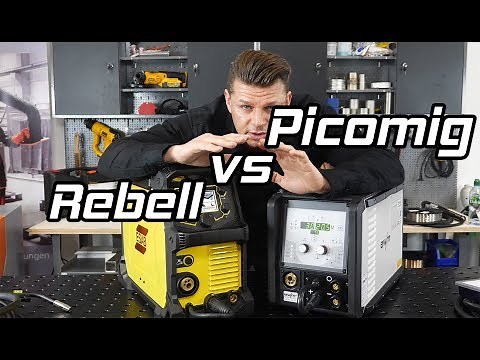 Comparison test report MIG MAG welding machine EWM Picomig vs Esab Rebel