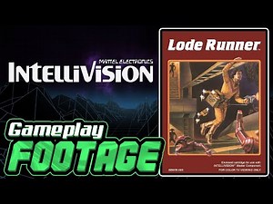Lode Runner Gameplay Footage for Intellivision