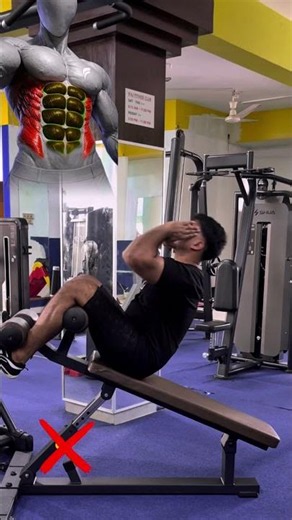🔥 How to Properly Perform Decline Crunches to Get Ripped Abs!