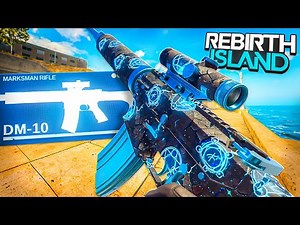 the NEW BUFFED DM-10 CLASS SETUP is INSANE on Rebirth Island Warzone!
