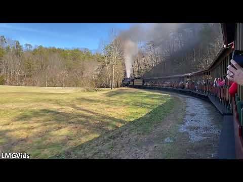 [HD] Dollywood Express: Coal Fired Steam Locomotive | Dollywood, Tennessee | Full ride POV |