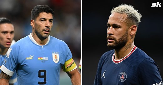 Neymar Jr sends emotional message to ex-Barcelona teammate Luis Suarez as the latter retires from international football