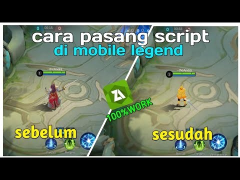 Cara Pasang Script Di MOBILE LEGEND!! (100%WORKK!!!!!)
