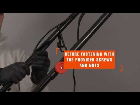 Yard Force 1500W Electric Scarifier - Assembly and Operation