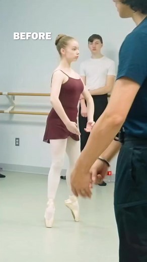 When you are on pointe, your body weight is shifted forward onto the balls of your feet, which means that your shoulders and arms must also move forward to maintain your center of balance. This movement should be done in unison with your steps and choreography, as it helps to support your body weight and keep you stable. Furthermore, the hand that is placed in front of your body serves an important role in helping to support your weight. This hand acts as a counterbalance, helping to distribute 