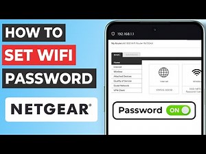 ✅ How to Setup WiFi Password on NETGEAR Router on Phone | Mobile Setup v2