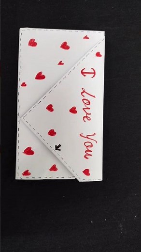DIY Secret message note | origami paper note | Folding origami | love letter