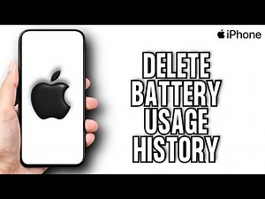 How To Delete Battery Usage History iPhone