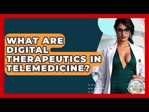 What Are Digital Therapeutics In Telemedicine? - The Health Brief