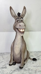 1.4M views · 14K reactions | Making a hyper realistic life sized Donkey from Shrek Cake  | The BakeKing | Facebook