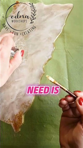 DIY Faux Quartz and Amethyst with Epoxy Resin #agate #resin #resincrystal