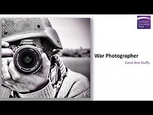 War Photographer - Dramatic Reading