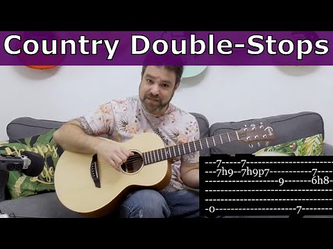 How to Play Beautiful Country Double-Stops | Guitar Lesson