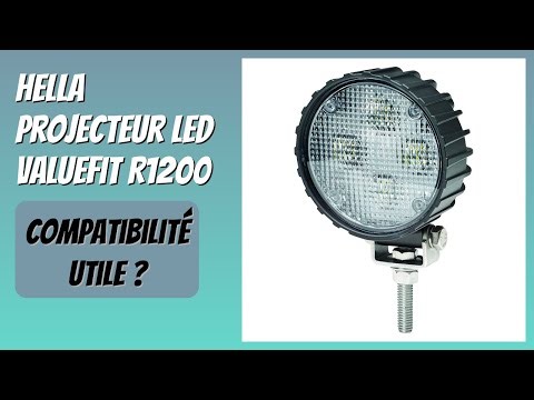 AVIS (2026) : Hella Projecteur LED Valuefit R1200. DÉTAILS