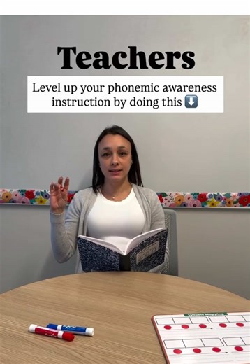 Teachers, current research says teaching isolated phonemic awareness to struggling students isn’t enough. We have to switch up our strategies, try this! ⬇️ 🔡 Include Print: Including letters with sound will help strengthen working memory, & students will remember the sound/symbol (phoneme/grapheme) 🧠👂🏽 🎯 Progress Monitor to Target Skills: Progress monitor to measure growth. You can use real time data to drive small group instruction. 🫱🏾‍🫲🏽Want support making this shift? Let’s work toget