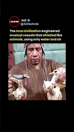 Ancient Inca Vessels That Whistle When Filled With Water!