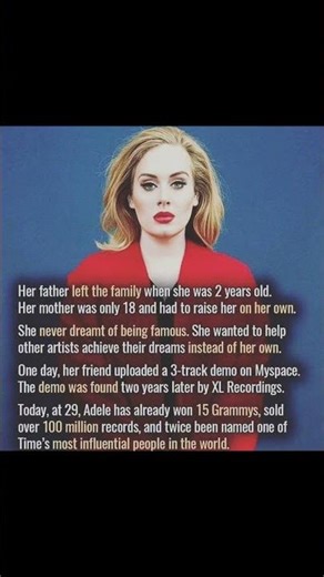 the life story of adele