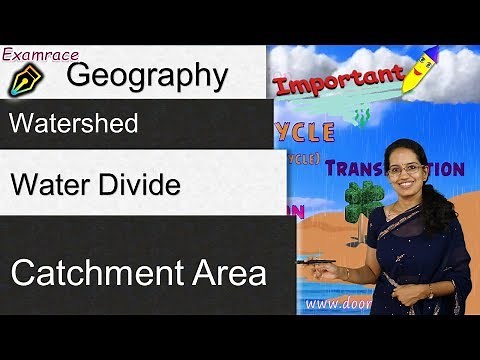 Watershed, Water Divide, Catchment Area - Terminologies in Hydrology & Geography