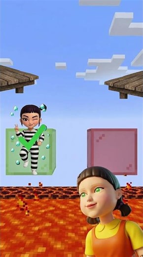 Squid Game Doll in Minecraft! 😱🔴🟢