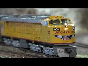 HO Athearn Genesis Veranda Turbine Union Pacific