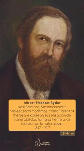 🎨 Albert Pinkham Ryder: oscuridad, misticismo y paisajes oníricos #AlbertPinkhamRyder #arte #art