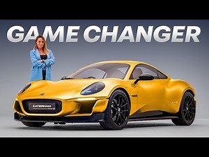 NEW Caterham Project V: This Sporty Electric Car Weighs NOTHING | 4K