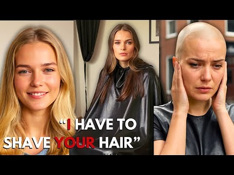 Forced Headshave After Ruined Hair Color Woman - Haircut Stories