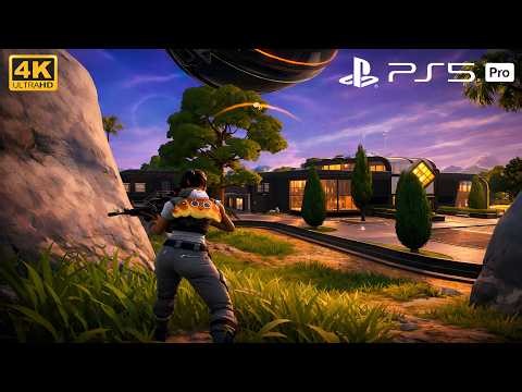 Fortnite PS5 Pro MAX Settings – 4K 120FPS Full Match Gameplay