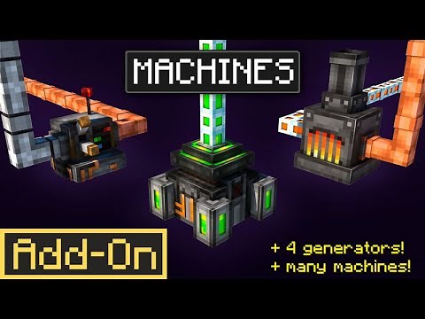 MACHINES Add-On | Minecraft Marketplace | Showcase