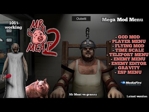 Mr Meat 2 outwitt Mod Menu Download | Mediafire link | How to Download | No lag 101% work | granny |